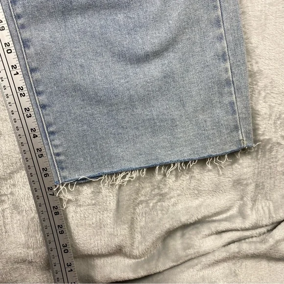 Hidden Jeans Women's 30 Light Blue Nori High Waist Cropped Wide Leg - Picture 7 of 8